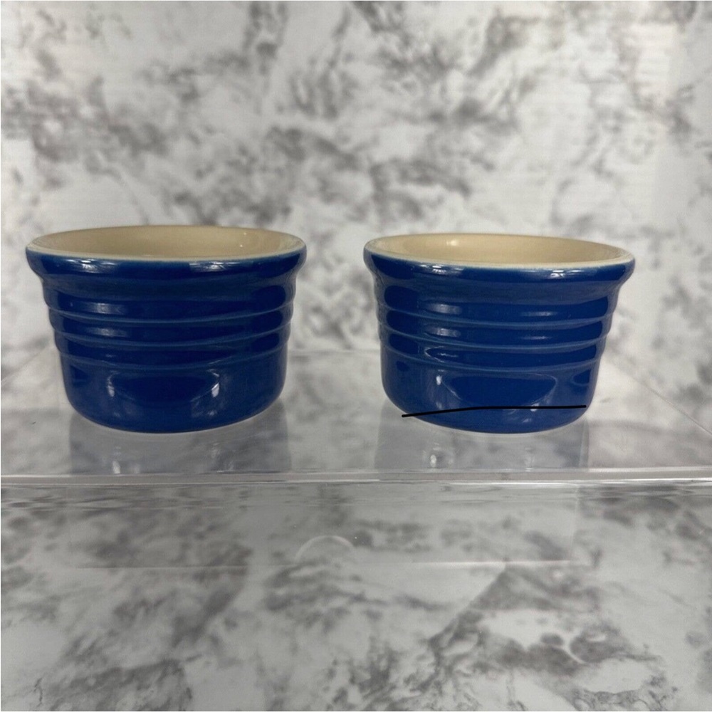 LE CREUSET Mini Ramekin Custard Cup Set of 2